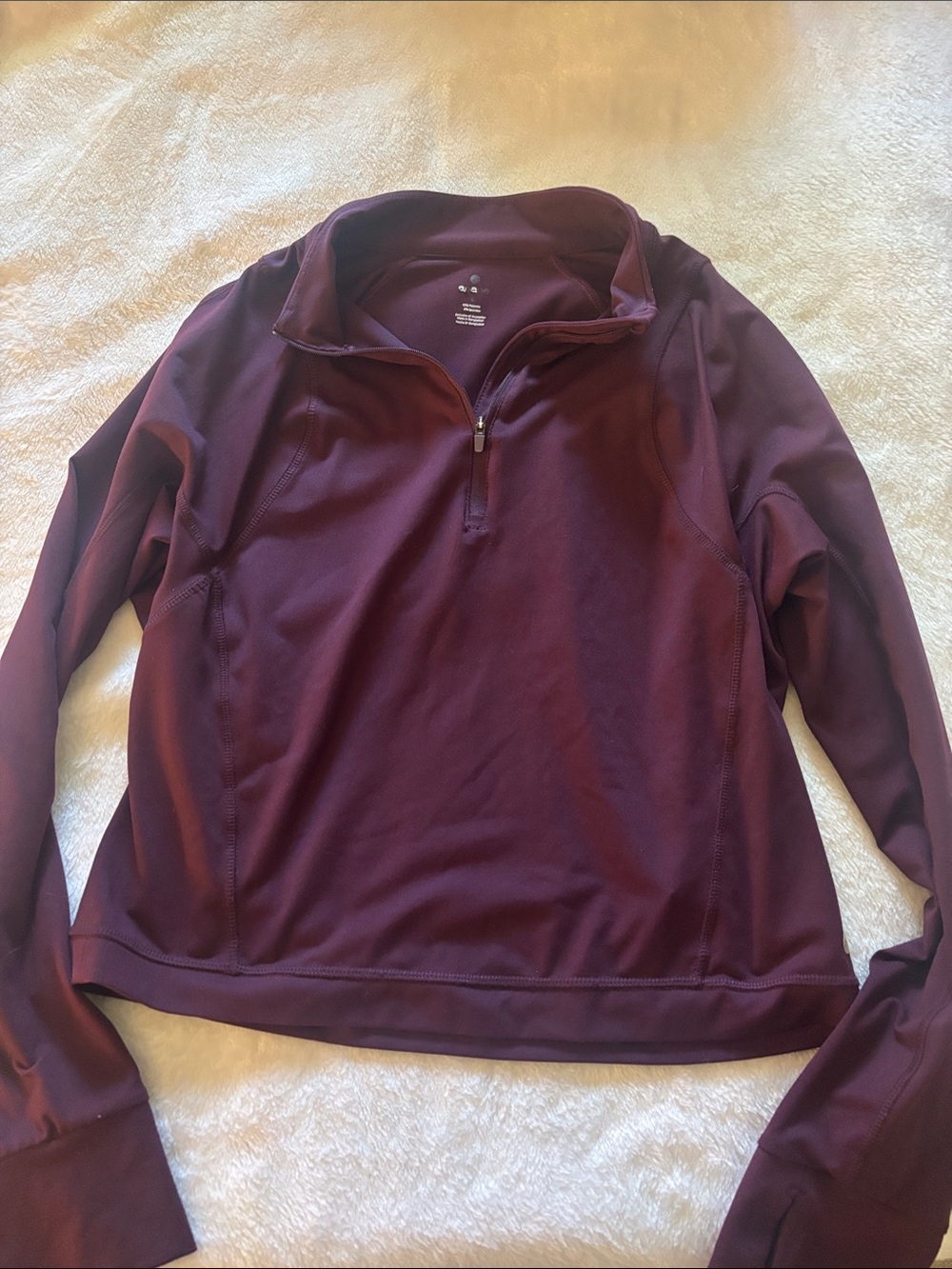 Women’s Quarter-Zip Performance Sweater - Burgundy